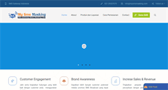 Desktop Screenshot of mysmsmasking.com